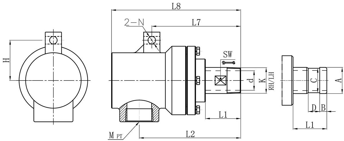 Khớp nối xoay hơi nước TXD