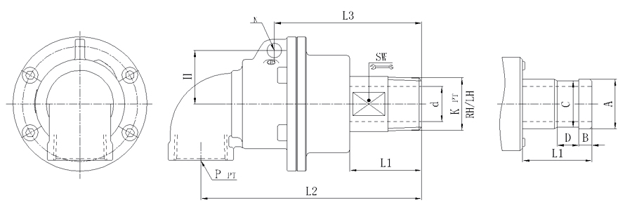  khớp nối xoay nước MXZ